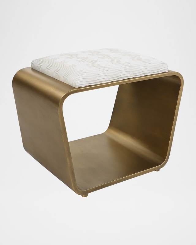 Hoop Pleated Bench